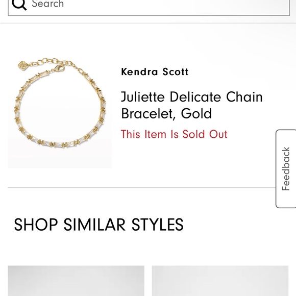 Kendra Scott Juliette Delicate Gold Bracelet - Picture 5 of 5